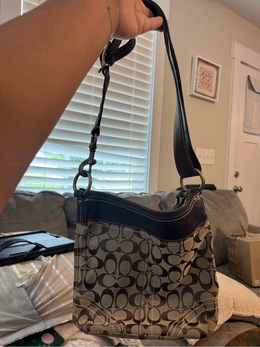 Coach Vintage Signature shoulder bag